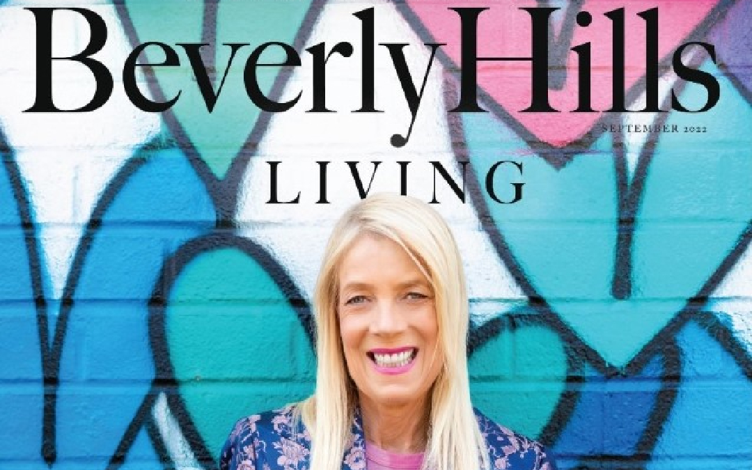 Liz Barbatelli Featured in Beverly Hills Living magazine